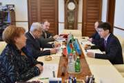 Фарид Мухаметшин встретился с Генеральным консулом Республики Казахстан в Казани Жанболатом Мурзалиным 
