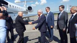 Фарид Мухаметшин в аэропорту «Бегишево» встретил заместителя Председателя Совета Министров Республики Куба Рикардо Кабрисаса