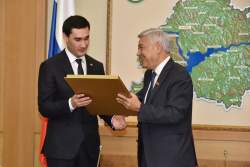 Фарид Мухаметшин встретился с делегацией Туркменистана 